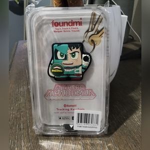 Foundmi Bluetooth Tracking Selfie Remote Keychain My Hero Academia Deku